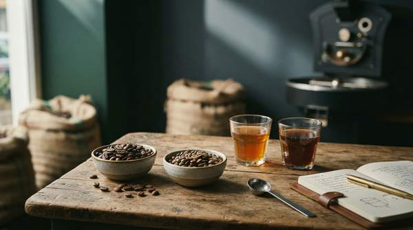 Editorial illustration for Arabica or Robusta? How Bean Species and Processing Shape Your Cup